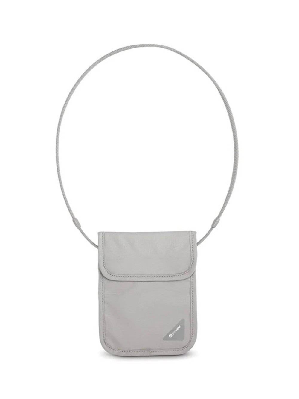 pacsafe Coversafe X75 Anti-theft RFID Blocking Neck Pouch Neutral Grey
